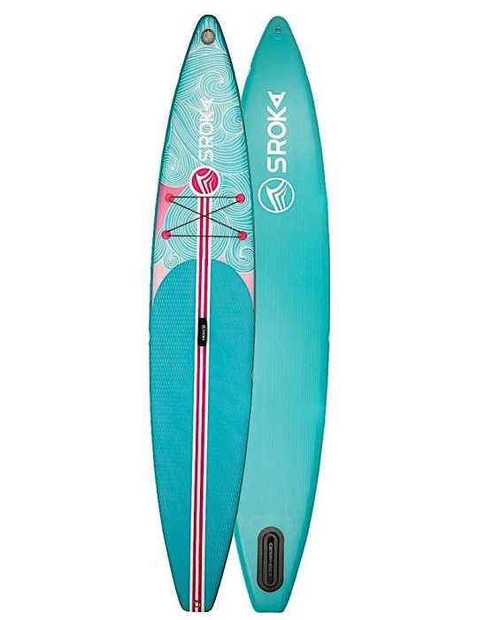 pack stand up paddle gonflable sroka girly 12.6 touring race stable