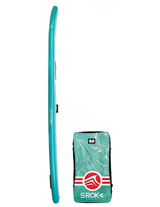 pack stand up paddle gonflable sroka girly 12.6 touring race stable