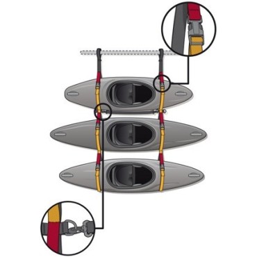 PORTANT DE STOCKAGE EXPRESS BOAT RACK HF