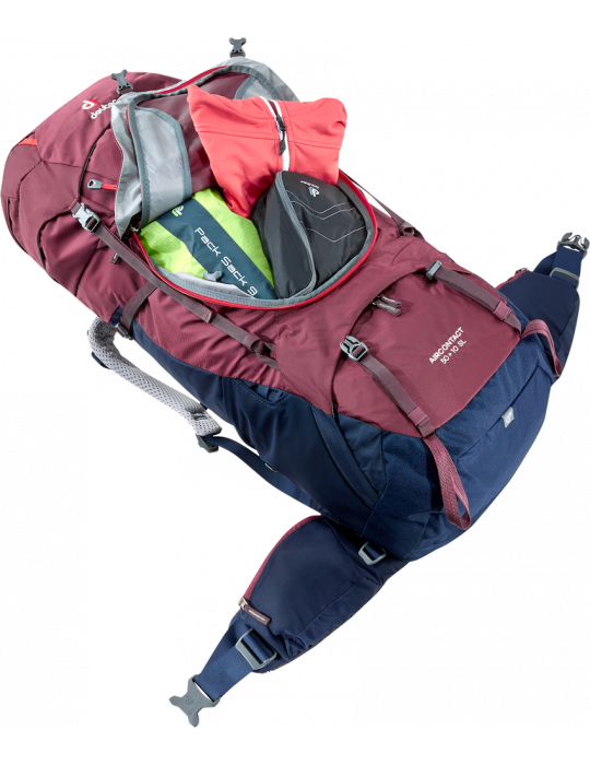 sac à dos femme aircontact 60 +10 sl deuter promotion