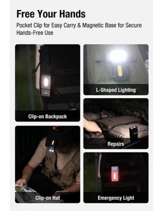 lampe frontale Klarus E8