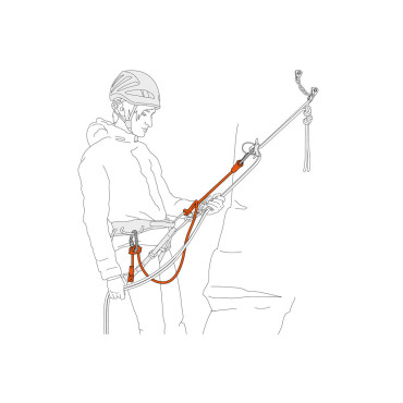 LONGE DUAL CONNECT ADJUST PETZL