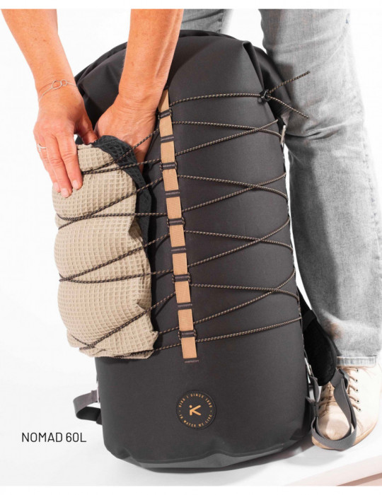 sac étanche hiko trek nomad dry backpack 40 60 80 litres tpu