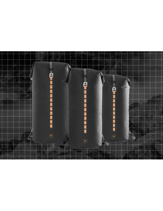 sac étanche hiko trek nomad dry backpack 40 60 80 litres tpu