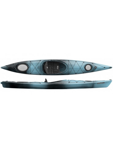 kayak monoplace polyethylene de randonnée carolina 14 perception