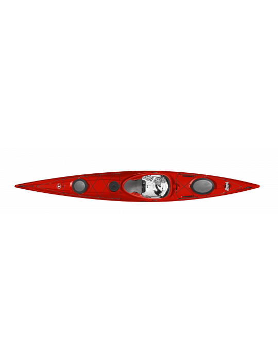 kayak mer polyéthylène hydra wavesport randonnée touring