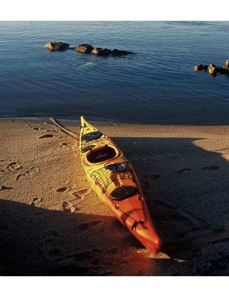 kayak mer polyéthylène rainbow laser 5.15 randonnée touring