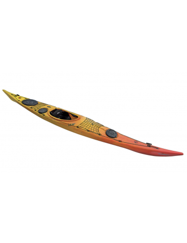 kayak mer polyéthylène rainbow laser 5.15 randonnée touring