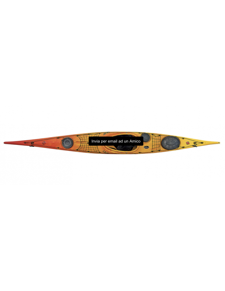 kayak mer polyéthylène rainbow laser 5.15 randonnée touring