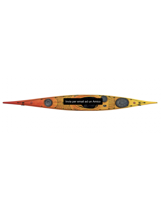 kayak mer polyéthylène rainbow laser 5.15 randonnée touring