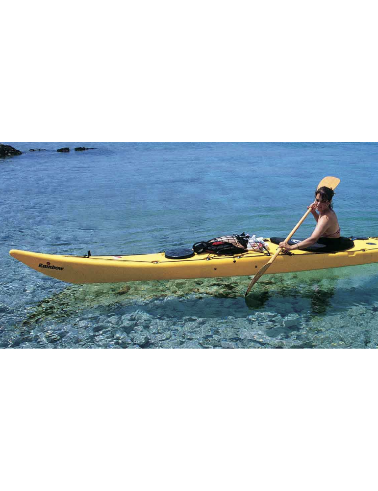 kayak mer polyéthylène rainbow laser 5.15 randonnée touring