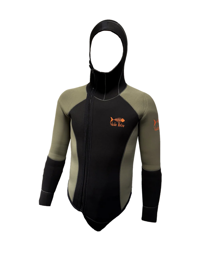 veste canyon vade retro 5 mm cagoule et sous cutale
