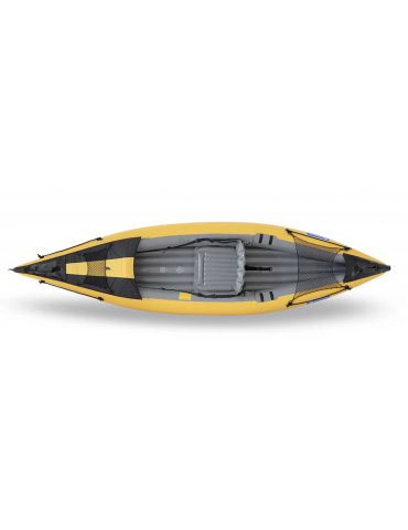 caleya gumotex kayak gonflable monoplace avec fond dropstitch pontage amovible randonnée balade mer lac homologué 245 2