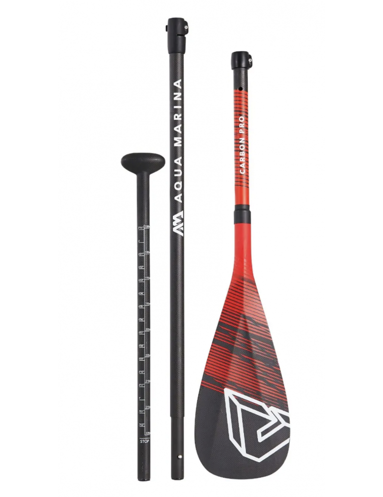 pagaie paddle sup aquamarina carbon pro réglable