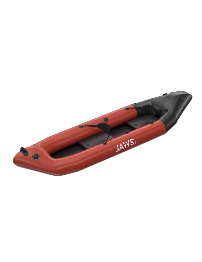 jaws packraft argo 2 kayak biplace gonflable compact expedition voyage