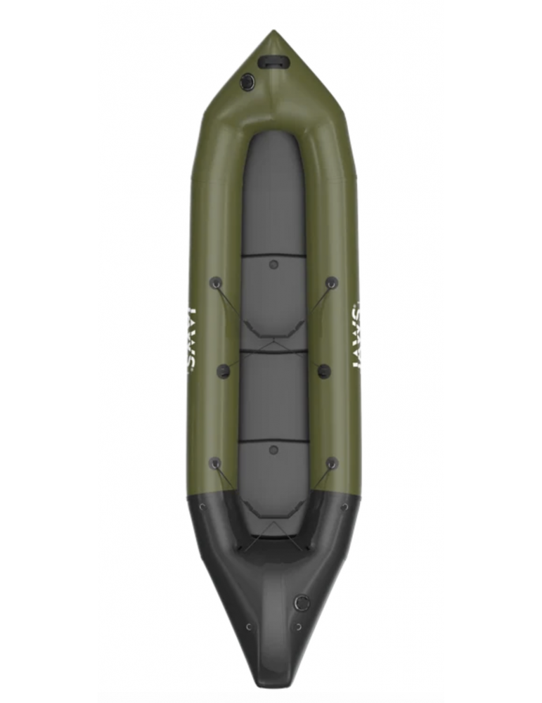 jaws packraft argo 2 kayak biplace gonflable compact expedition voyage