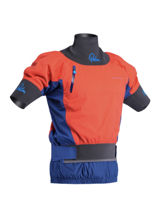 anorak zenith palm men manches courtes kayak raft col Néoprène