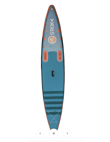 pack stand up paddle gonflable sroka alpha 12.6 x 28 touring race stable