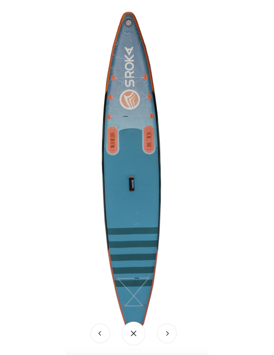 pack stand up paddle gonflable sroka alpha 12.6 x 28 touring race stable