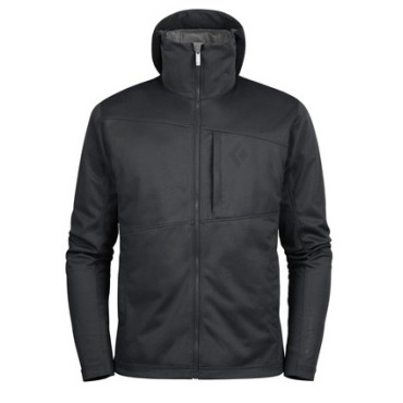 STACK HOODY SOFTSHELL BLACK DIAMOND