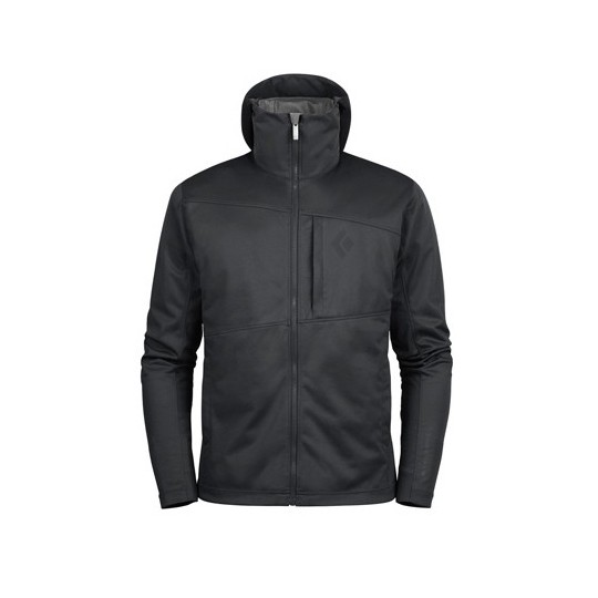 STACK HOODY SOFTSHELL BLACK DIAMOND