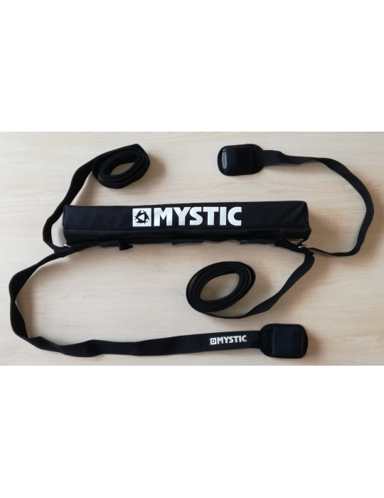 Coussinets De Barres De Toit MYSTIC Aero - Noir, 45 Cm, Pour Protéger Le Toit Et Les Bagages
